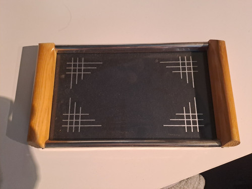 Kleines schwarzes tablett - schwarzes,