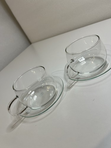 Glas teetassen 60er 70er - teetassen, im